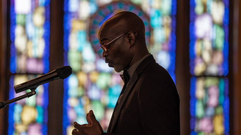 pastor speaking in church