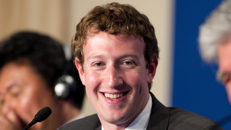 Mark Zuckerberg during a conference on web technologies in Deaville, France May 26, 2011