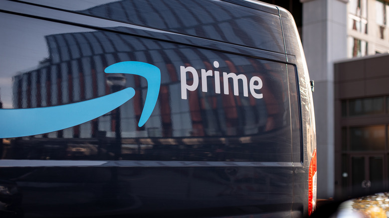 Amazon delivery truck