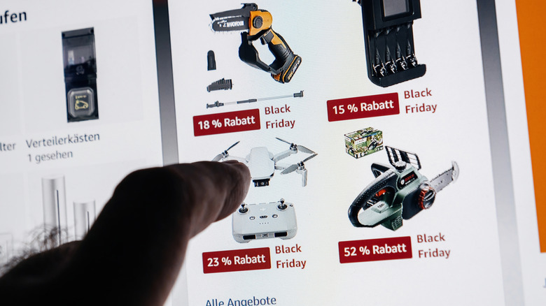 Amazon listings with discounts