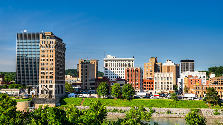 The cityscape of Charleston, West Virginia.
