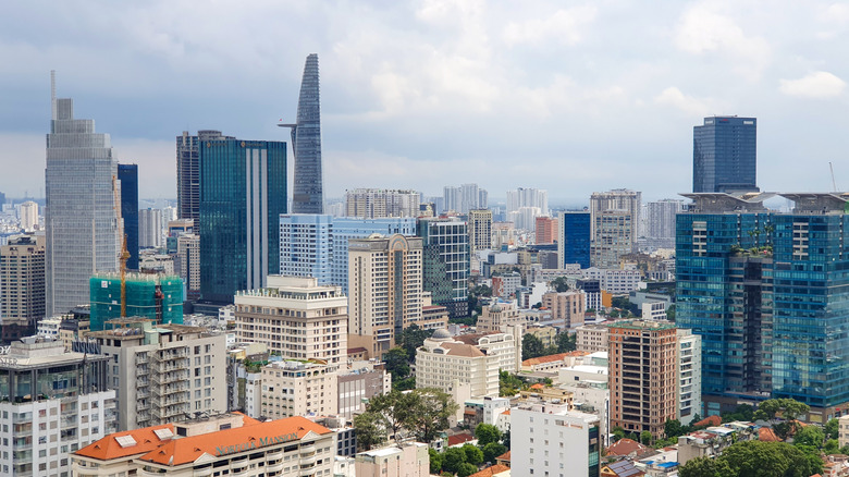 Ho Chi Minh City, Vietnam skyline during the day