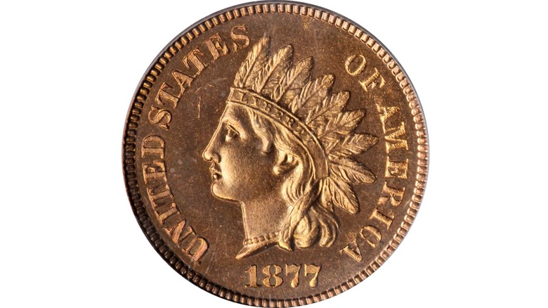 The 1877 Indian Head Cent