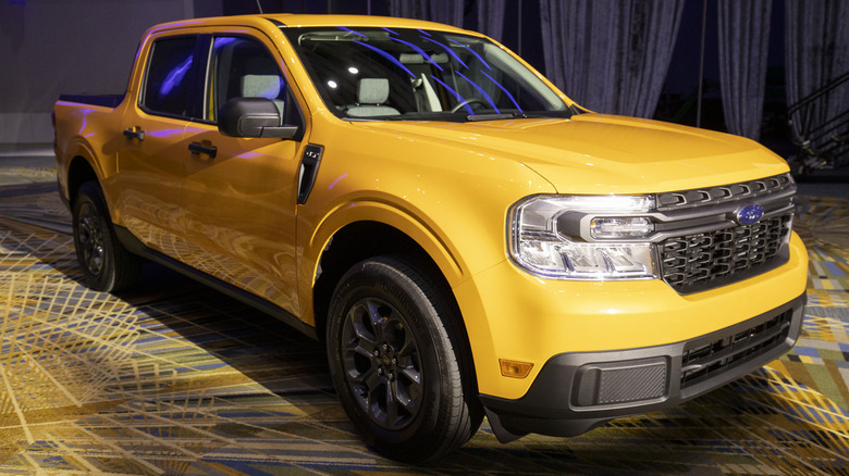 The 2022 Ford Maverick won the 2022 Truck of the Year Award at the 2022 North American Car, Truck and Utility Vehicle of the Year Awards