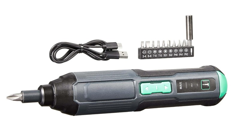 Amazon Basics by Skil 4V Cordless Stick Screwdriver Kit