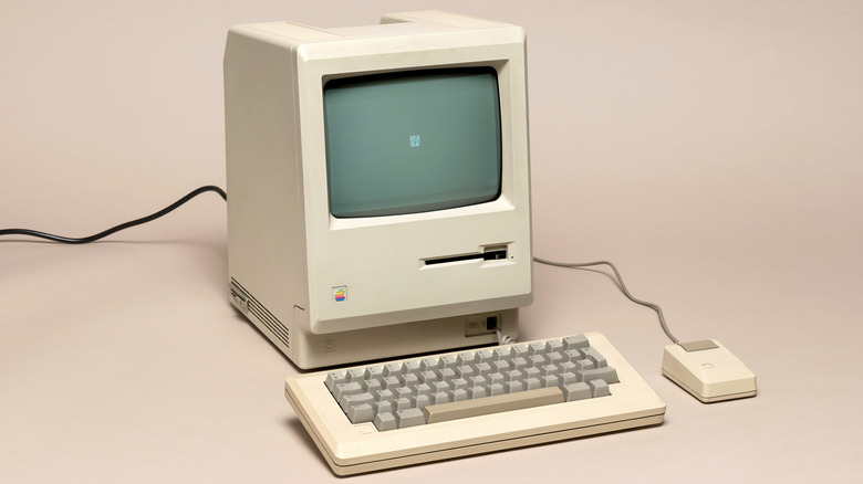 Apple Macintosh 128k shown at Ctrl+Alt Museum.