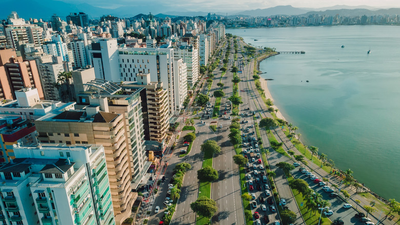 Florianópolis urban view and landscape