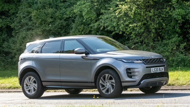 2020 Range Rover on the road