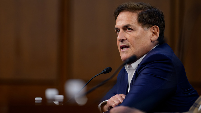 Mark Cuban at a congressional hearing