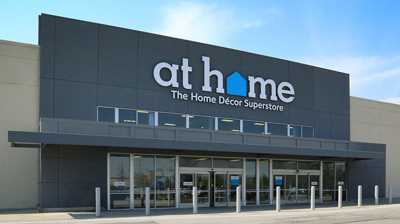 Exterior facade of an At Home store