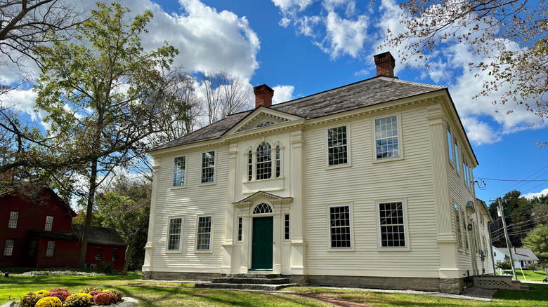 A historic looking building on a sunny day