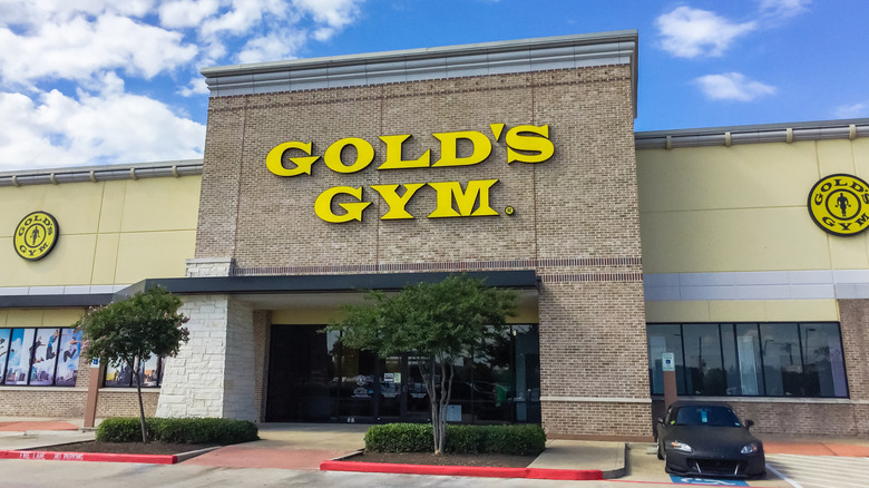 Exterior of a Gold's Gym location