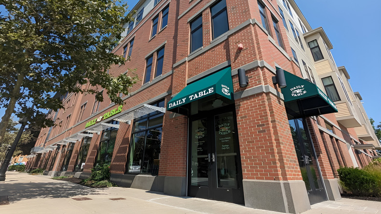 The exterior of Daily Table store in Salem