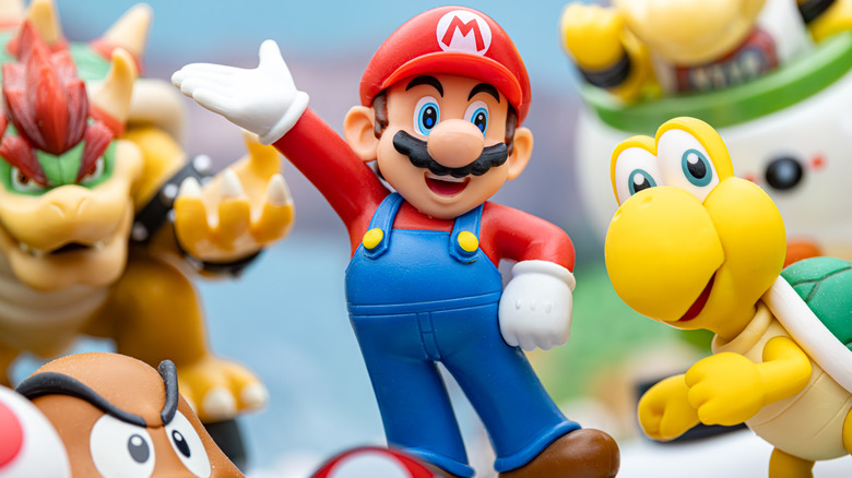 Mario Brothers toys and figurines