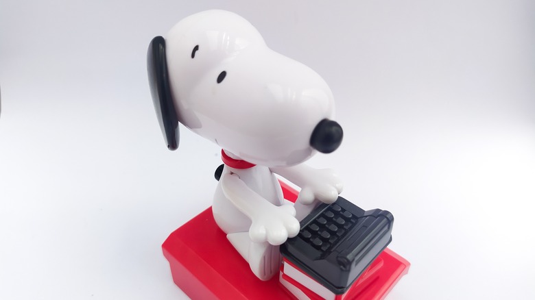 The Author Snoopy McDonald's toy