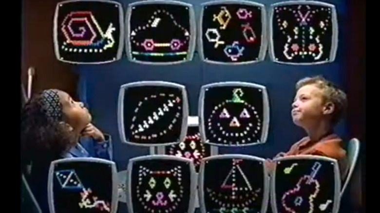 Lite-Brite cube commercial still