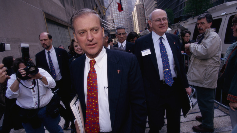 John Reed walking in New York