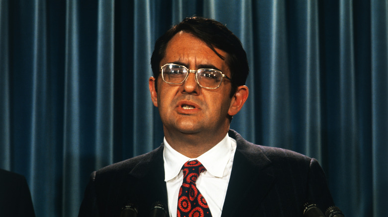 Peter G. Peterson speaking