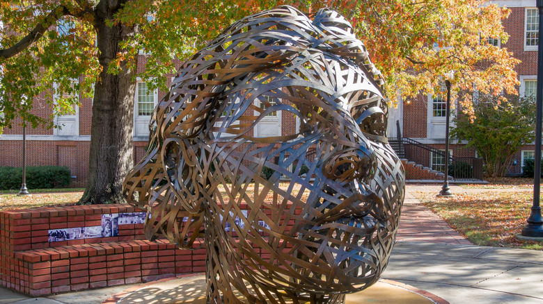 The Astera Sculpture on the campus of the University of North Carolina at Greensboro