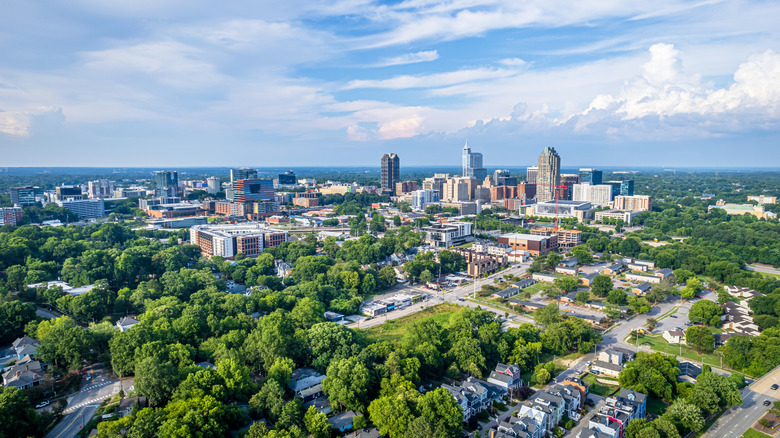 view of downtown Raleigh, North Carolina