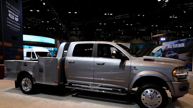 2020 RAM 5500 Chassis Cab Limited is on display at the 112th Annual