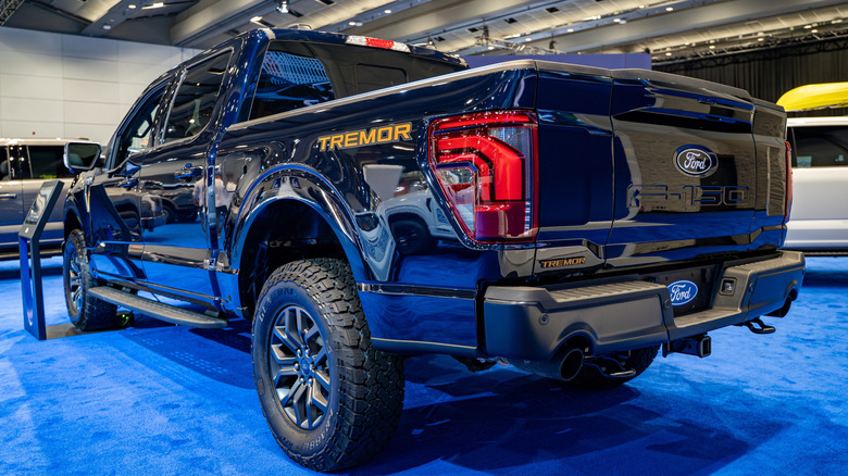2025 Ford F-150 Tremor automobile at the 2025 Canadian International AutoShow.