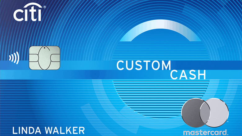 close-up of two Citi Custom Cash Cards