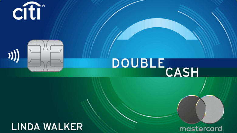 close-up of Citi Double Cash Card