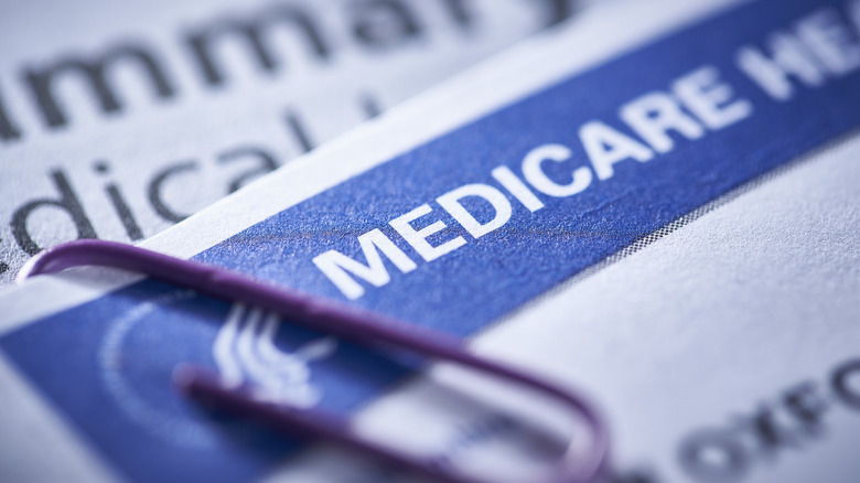 Medicare insurance card