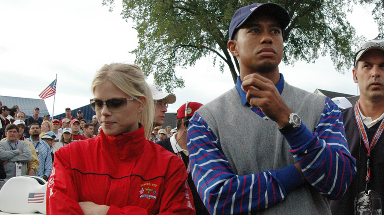 Tiger Woods and Elin Nordegren 