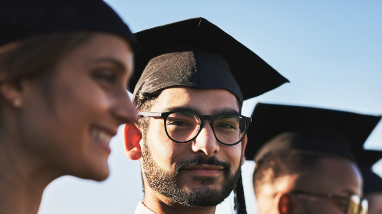 Recent graduates face high student loans and a tough job market.