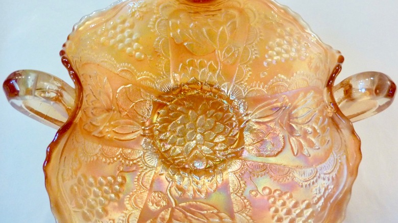 Carnival glass example
