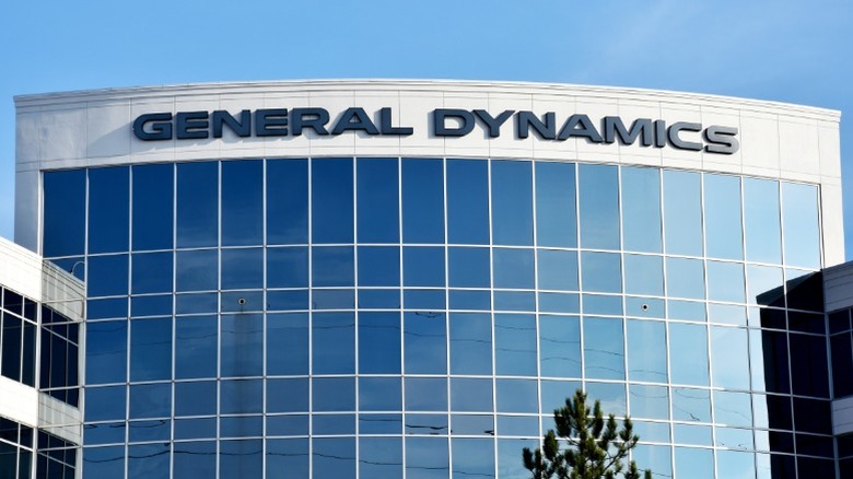 The General Dynamics headquarters building in Virginia.