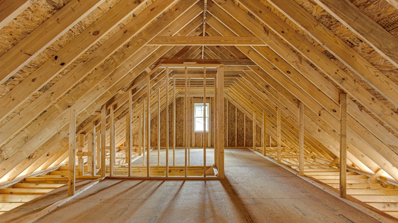 framing an attic