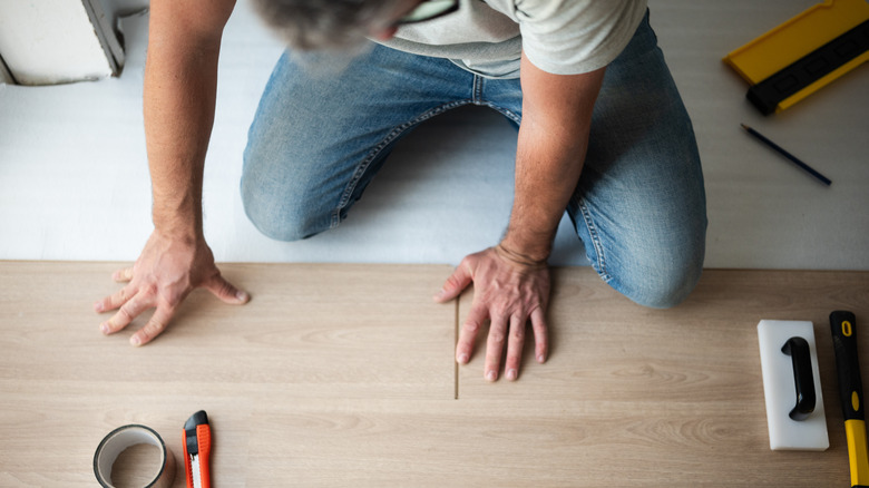 installing laminate floor