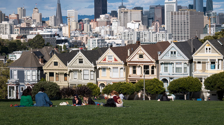 painted ladies San Francisco california