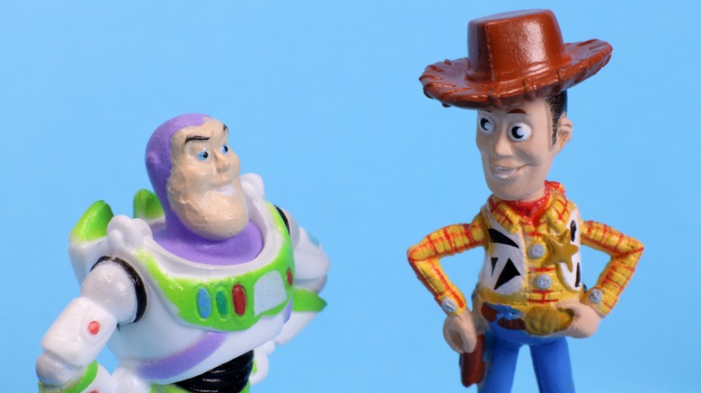 Figurines from 'Toy Story' film