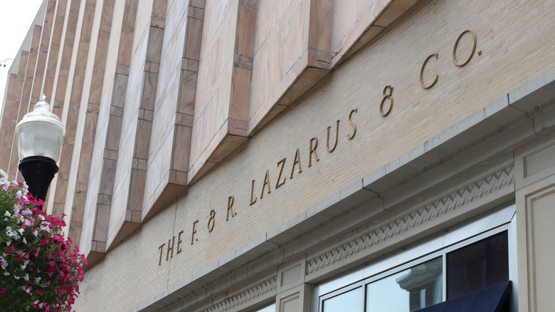 The FR Lazarus and Co Building has been repurposed from the formal Lazarus Fine Retail Department Store.
