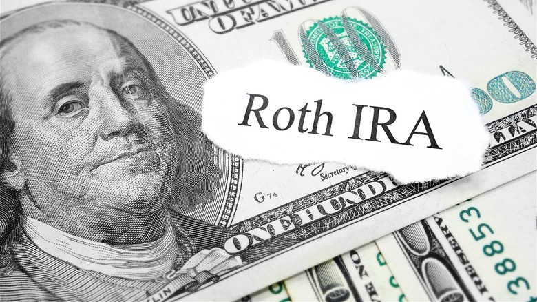 "Roth IRA" on $100 bills