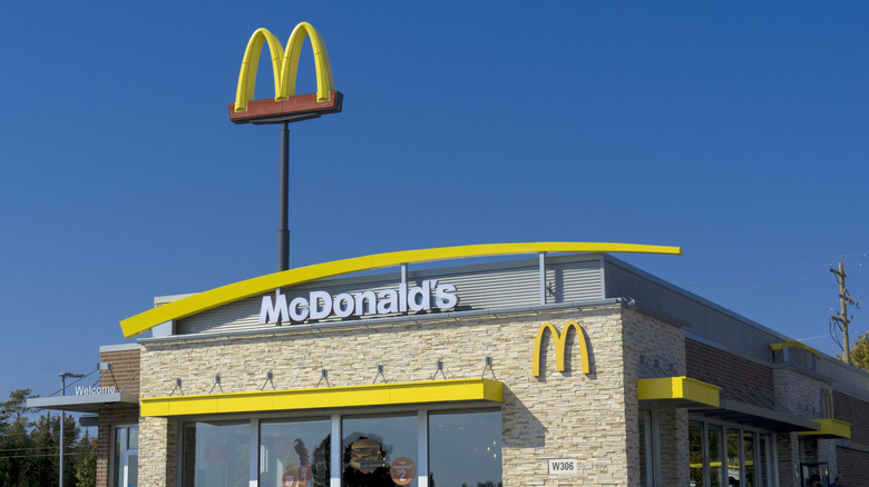A McDonald's restaurant in Michigan