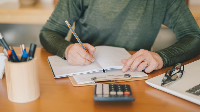 Person Managing The Finances Of The Business