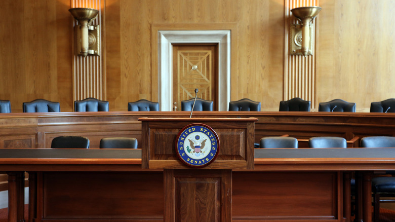 Senate chambers in Washington, D.C.