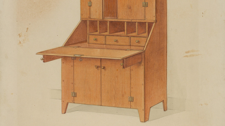 goddard and townsend style desk