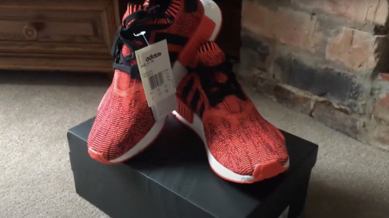 Adidas NMD R1 Red Apple shoes