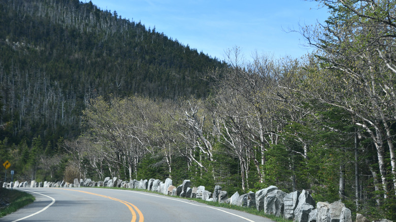 Whiteface Mountain Veterans Memorial Highway in Essex County