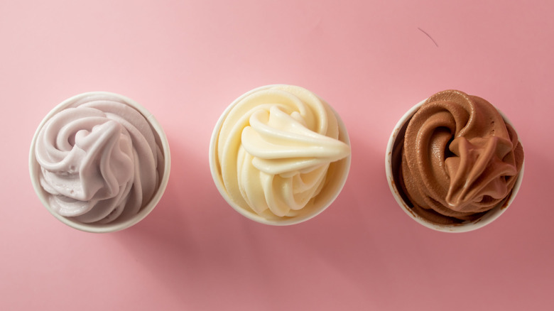 Beverage cups from a Freddy's restaurant