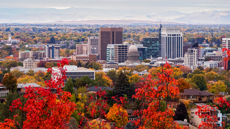 Skyline of downtown Boise, ID