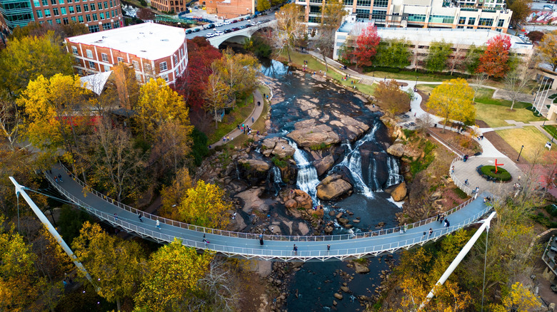Greenville Falls Park.
