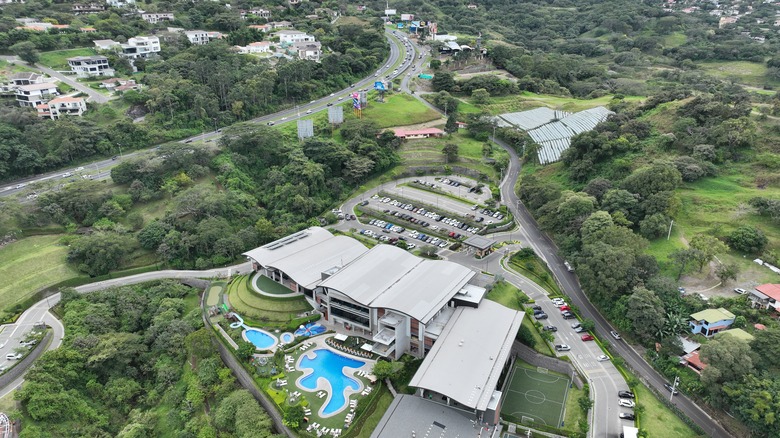Aerial View of the Santa Ana Country Club in Costa Rica