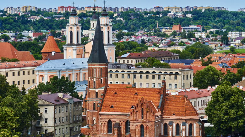 Lithuania, Kaunas, Vytautas' the Great Church of the Assumption of The Holy Virgin Mary